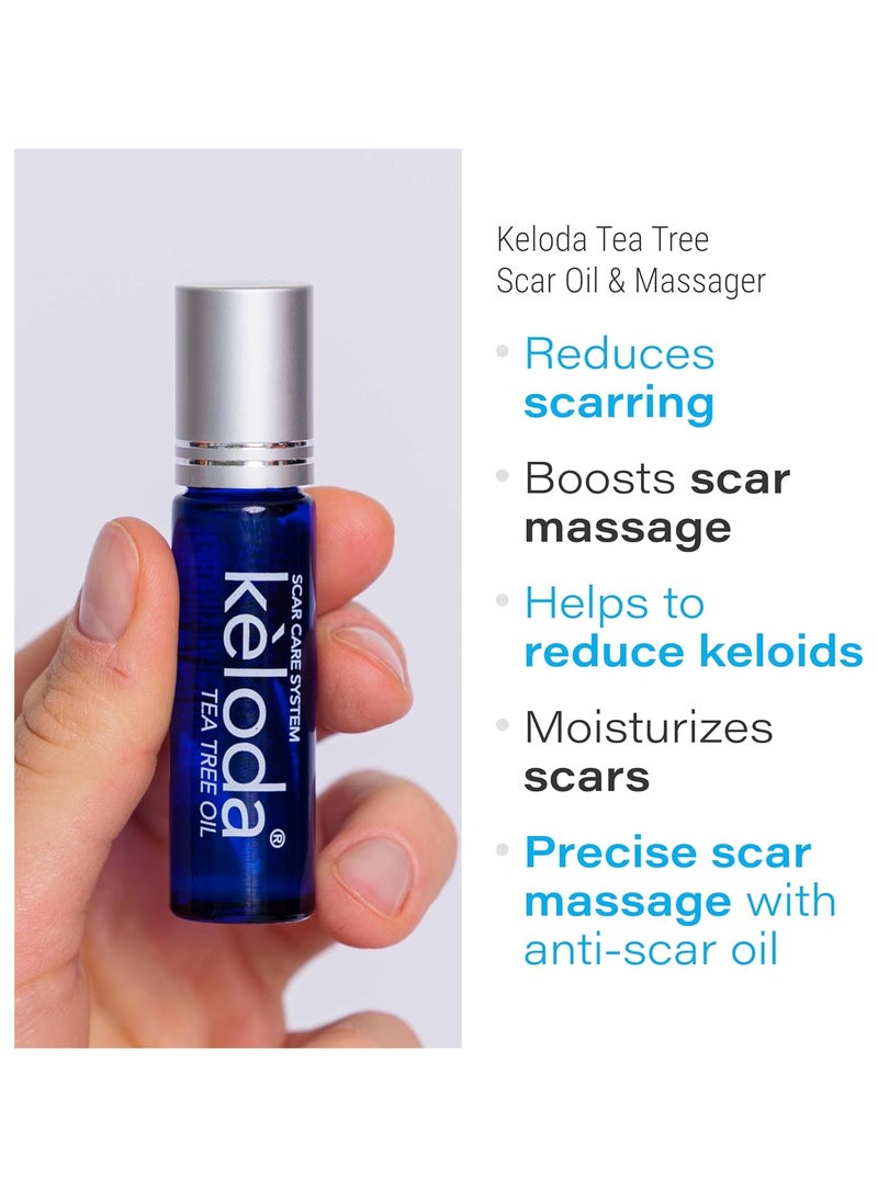 Bruizex Keloda Scar & Keloid Removal Tea Tree Oil & Massager 0.3oz - Image 2