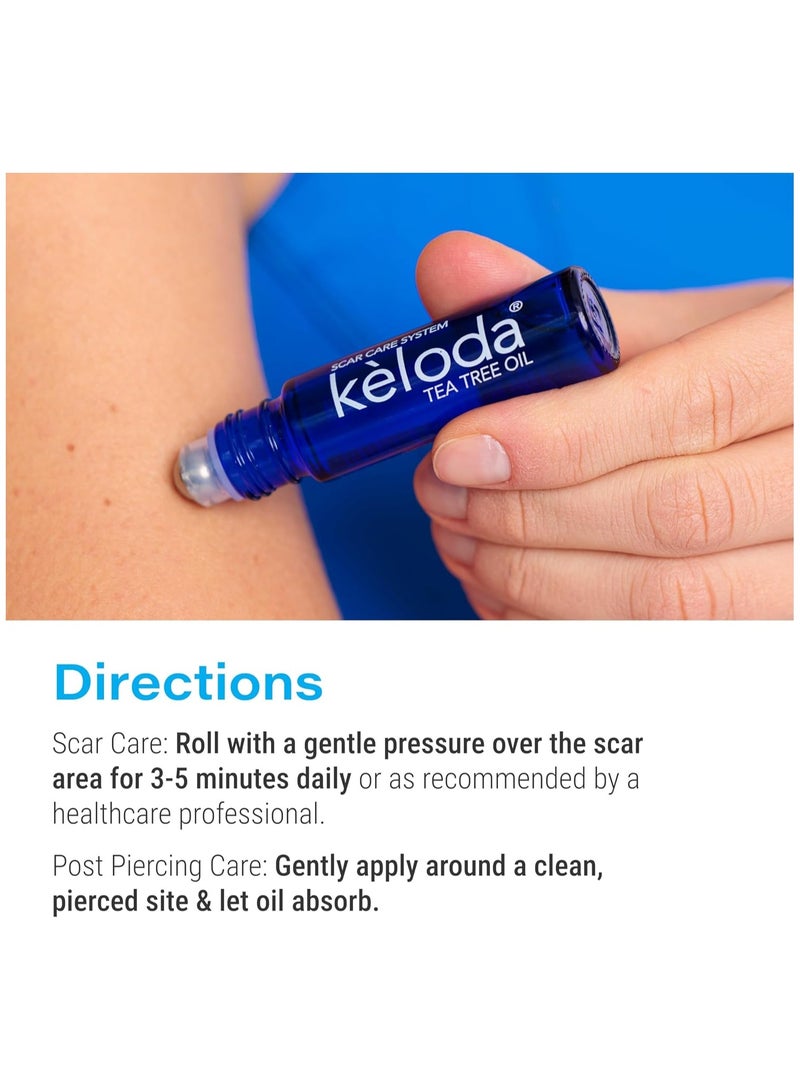 Bruizex Keloda Scar & Keloid Removal Tea Tree Oil & Massager 0.3oz - Image 4