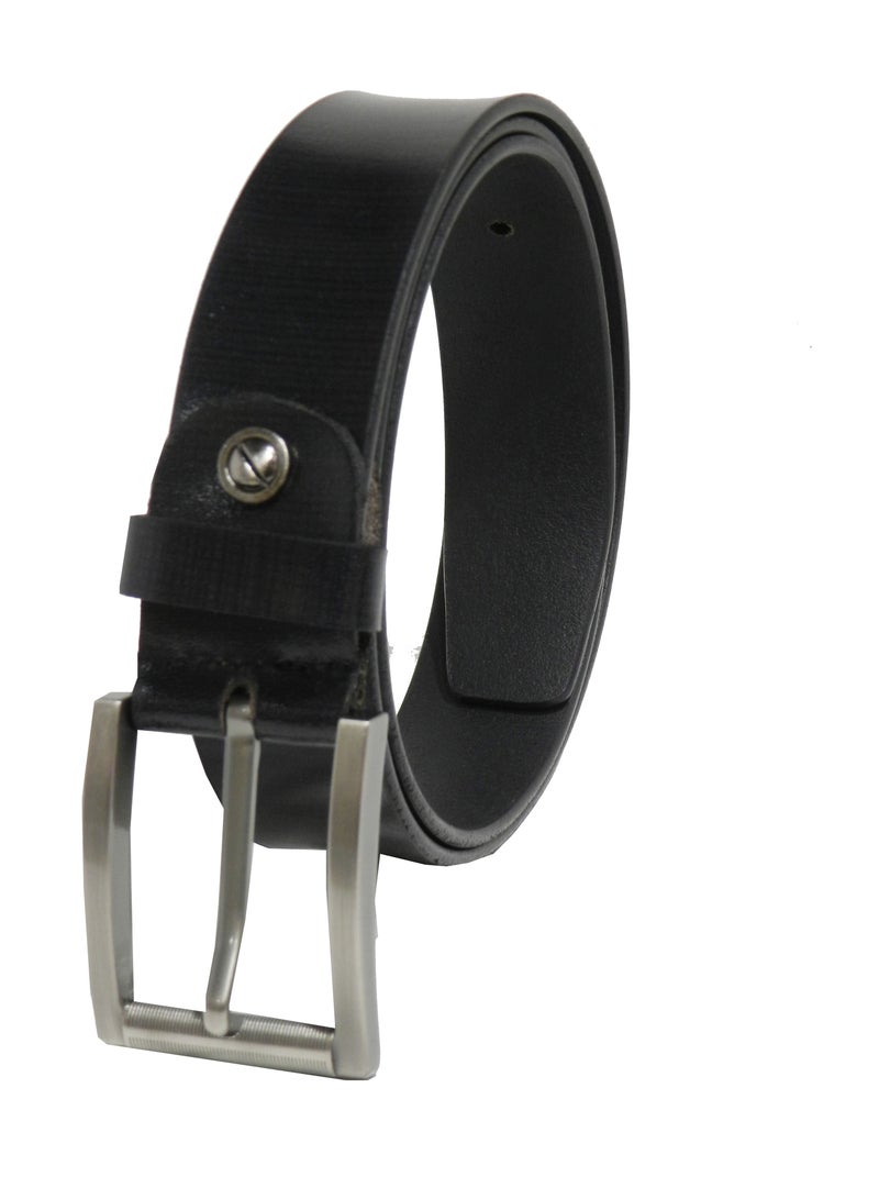 LAVERI LEATHER GENUINE LEATHER 35MM FORMAL AND CASUAL BLACK BELT FOR MENS - Image 4