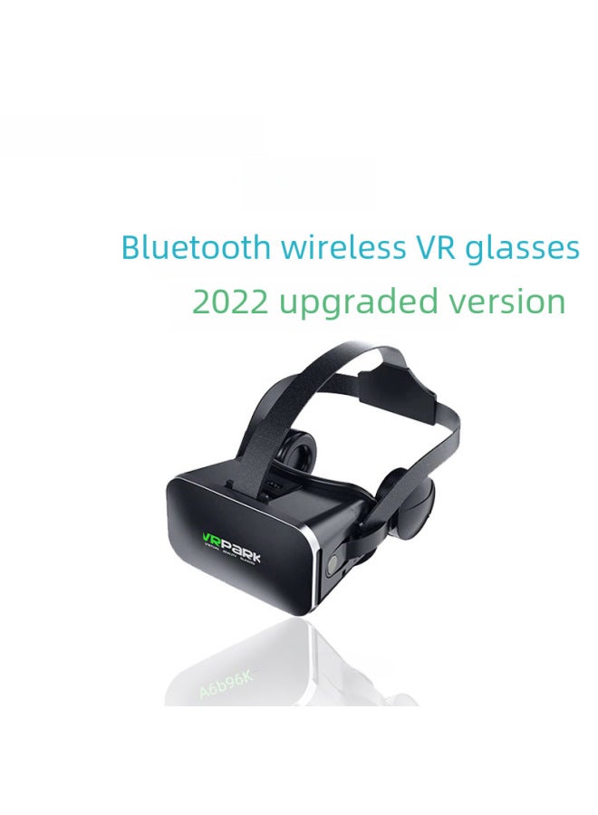 Smart Glasses Bluetooth Headset Vrbox Intelligent All-in-one Machine Digital Computer Vision Glasses-Color:J50 + Y1 Black - Image 3