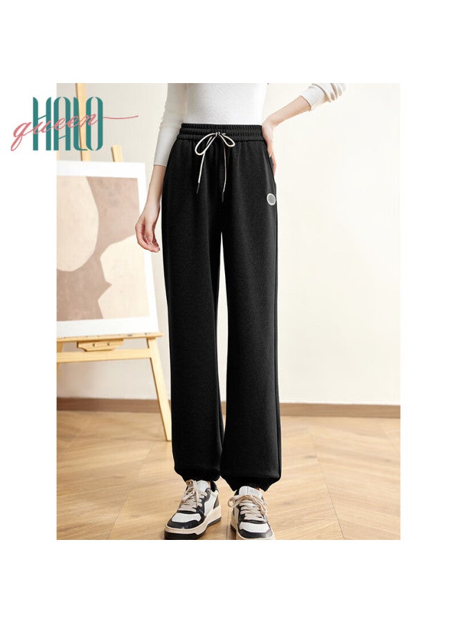 HALOQUEEN Halo Queen Women's Casual Pants, Spring And Autumn Drawstring Elastic Waist Joggers, Loose Comfortable Sweatpants, New Product H143r1012 - Image 3