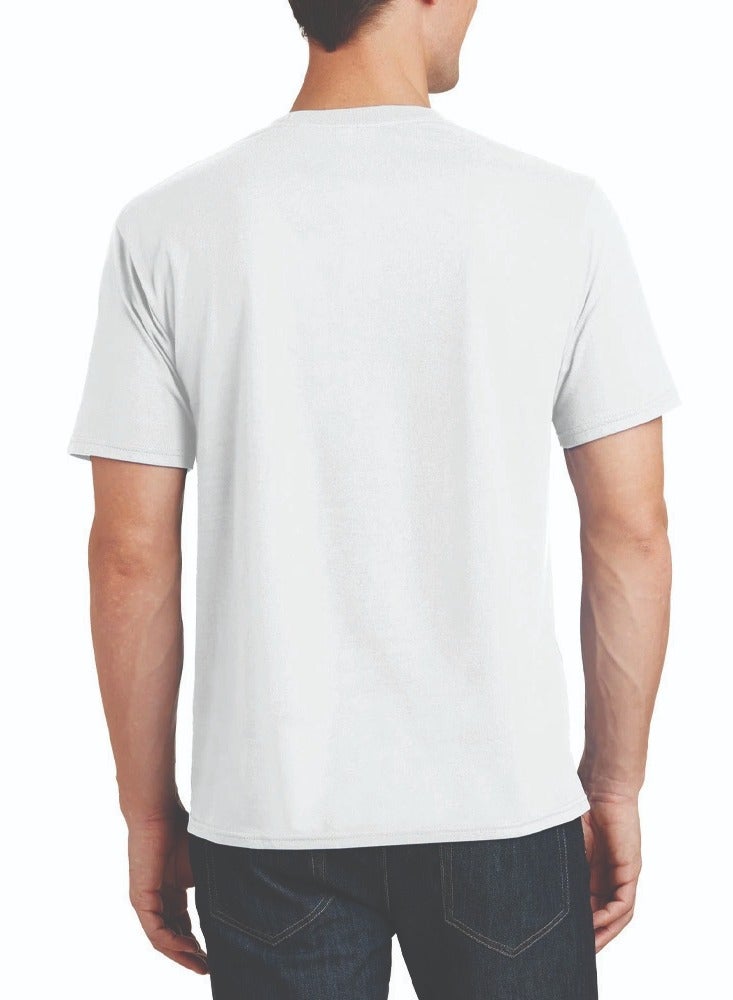 برينت شوب فور مي تي شيرت عيد مبارك للكبار للرجال - تي شيرت قطني برقبة دائرية وأكمام قصيرة - هدية للأب والزوج والأخ - هدية العيد للرجال - احتفل بالعيد بأناقة - Image 2