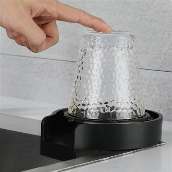 5DM High Pressure Automatic Glass Washing Apparatus Quick Mug Rinser For Kitchen Sinks