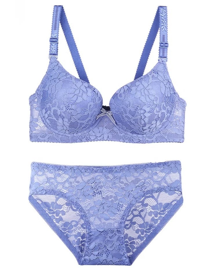 Lace Thin Women's Bra and Panties 6-piece Set - Image 3