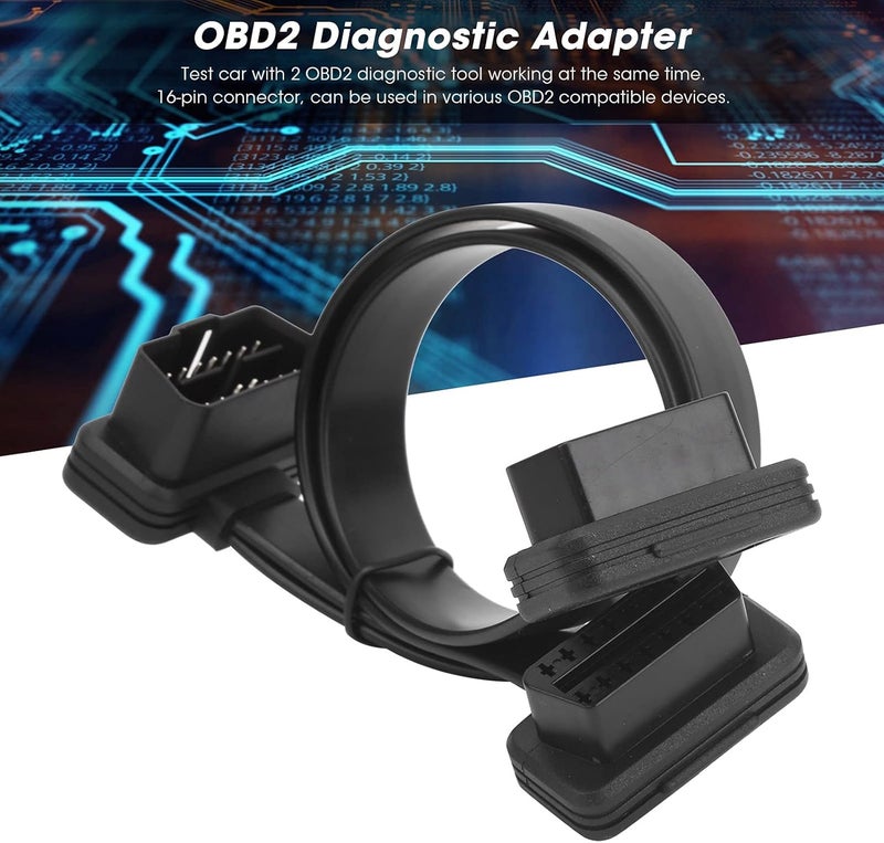 klarako 1 to 2 Onklarako Board Diagnostics Extension Cable Splitter ABS 16Pin Connector 0.98ft Professional Car Diagnostic Tool - Image 4