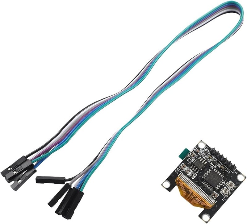 Dual Channel Audio Level VU Meter Analyzer 0 96 Inch OLED Screen 8 Display Modes Without Box - Image 1