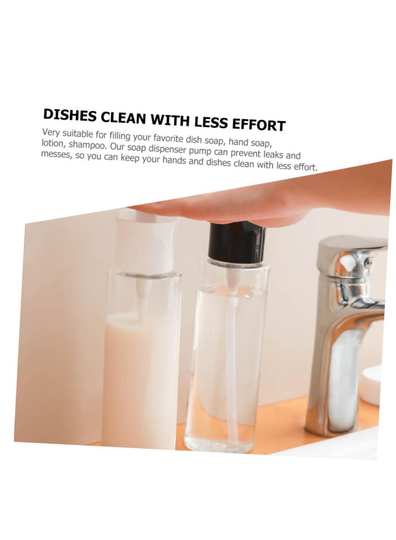 2-Pack Travel Lotion Dispenser Pump Bottles, Push-Type PP Liquid Dispensers, Compact Little Bottles for Travel, Easy Dispensing, Convenient for Lotions, Liquids, and More - Image 3