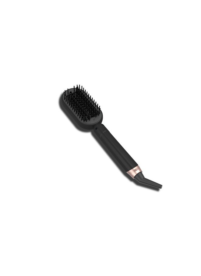 Stanvi Pro Hair Straightener Brush "Premium" Black  - Image 2