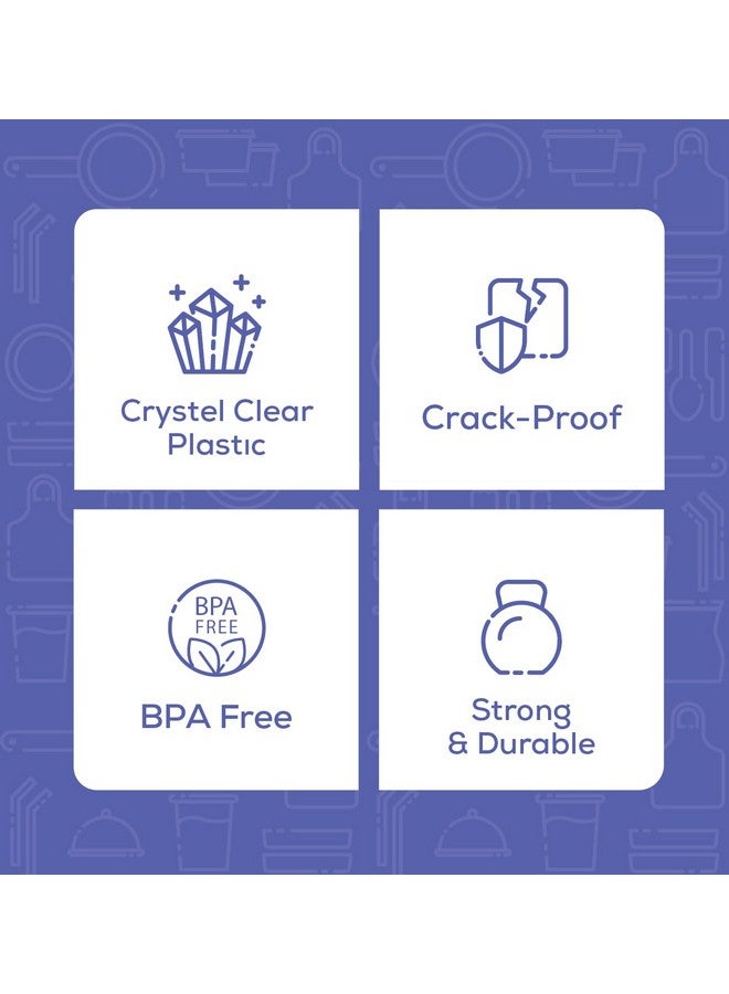 Gusto Comfy Package [2 oz. - 250 Count Clear Disposable Plastic Portion Cups (No Lids), For Souffle, Sauce, Jello Shots, Salad Dressing, and For Portion Control - Image 4