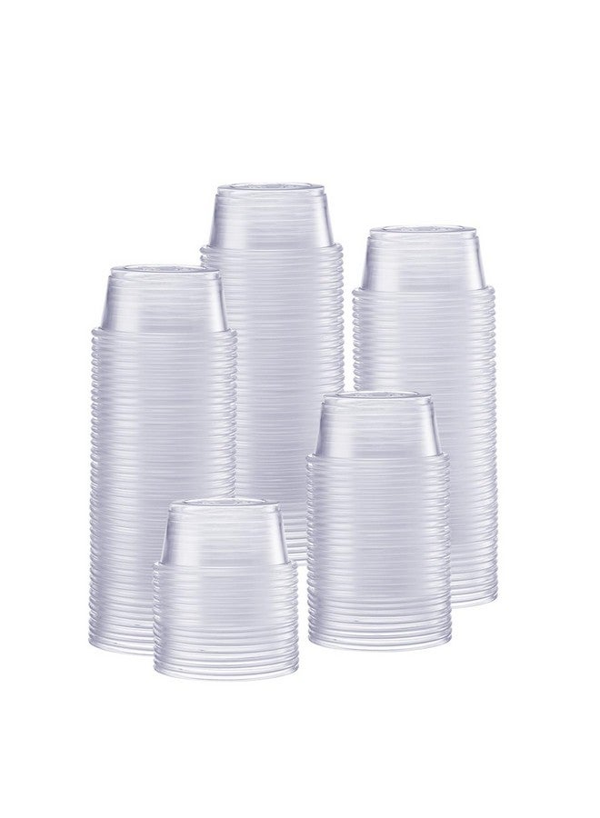 Gusto Comfy Package [2 oz. - 250 Count Clear Disposable Plastic Portion Cups (No Lids), For Souffle, Sauce, Jello Shots, Salad Dressing, and For Portion Control - Image 1