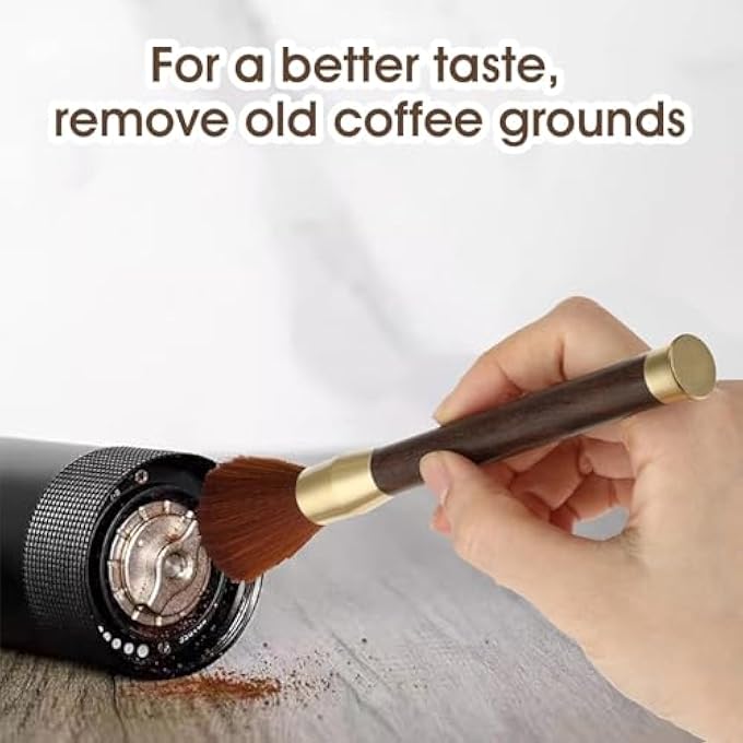 rayihni Coffee Cleaning Brush  168Cm Vegan Bristle Brush For Espresso Machines  Coffee Grinders  Barista Tool For Deep Cleaning Filters Portafilters  Nozzles - Image 3