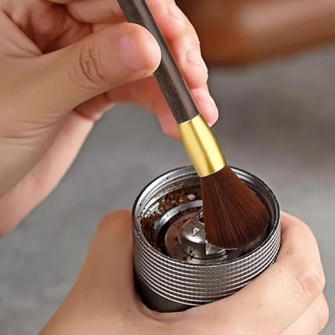 rayihni Coffee Cleaning Brush  168Cm Vegan Bristle Brush For Espresso Machines  Coffee Grinders  Barista Tool For Deep Cleaning Filters Portafilters  Nozzles - Image 4