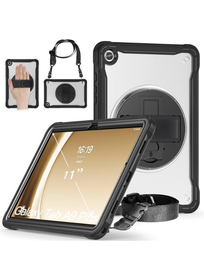 general Case for Samsung Galaxy Tab A11 8.7 inch 2025 SM-X130/X135,Protective Tablet Case with 360 Rotating Hand Strap & Stand, Pen Holder, Screen Protector and Shoulder Strap - Image 1