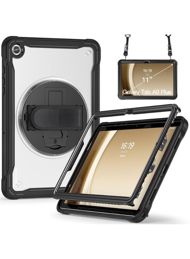 general Case for Samsung Galaxy Tab A11 8.7 inch 2025 SM-X130/X135,Protective Tablet Case with 360 Rotating Hand Strap & Stand, Pen Holder, Screen Protector and Shoulder Strap - Image 2