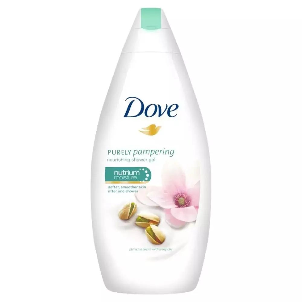 Dove Nourishing Pistachio Cream With Magnolia Shower Gel For Softer Smoother Skin In One Shower- 500ml