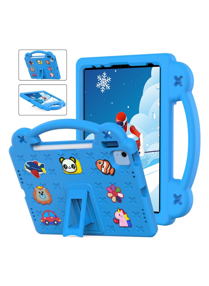 General Kids Case Compatible iPad A16(2025)/ipad10(2022), Heavy Duty EVA Foam Shockproof Case Kids Anti Tablet Case with Stand 