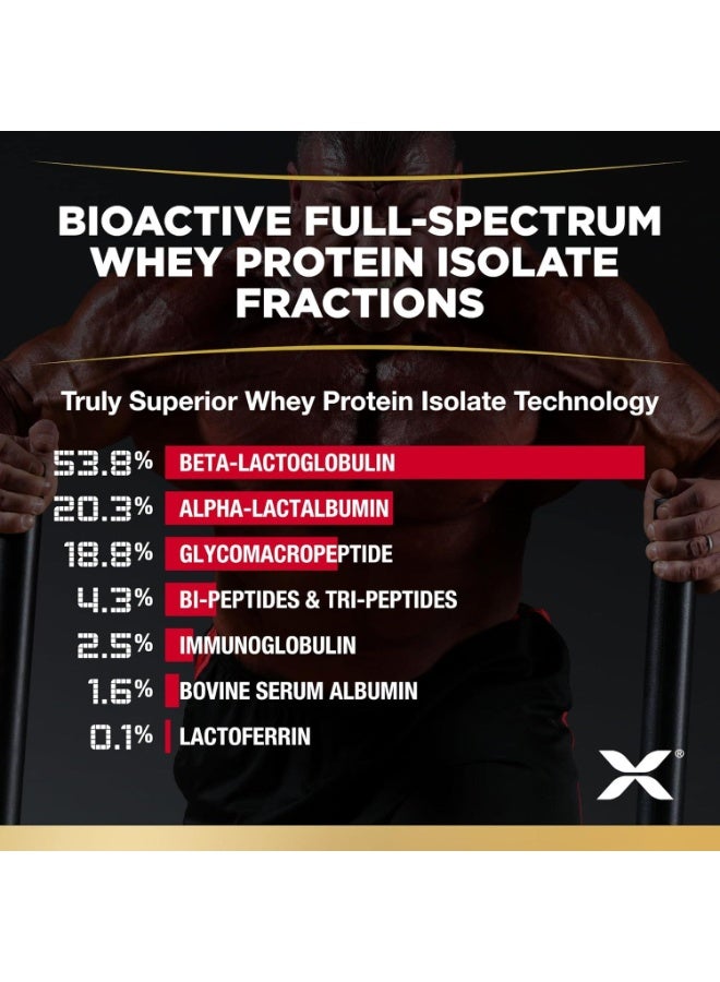 AllMax ISOFLEX Whey Protein Isolate Powder, Chocolate Peanut Butter, 27g Protein, 425g (0.9 lbs) – Fast Absorbing HRI Filtered Protein, Low Carb, Zero Sugar, Post-Workout Recovery - Image 2