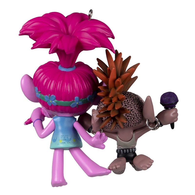 Hallmark Keepsake Christmas Ornament 2022, DreamWorks Trolls Friendship Rocks - Image 2