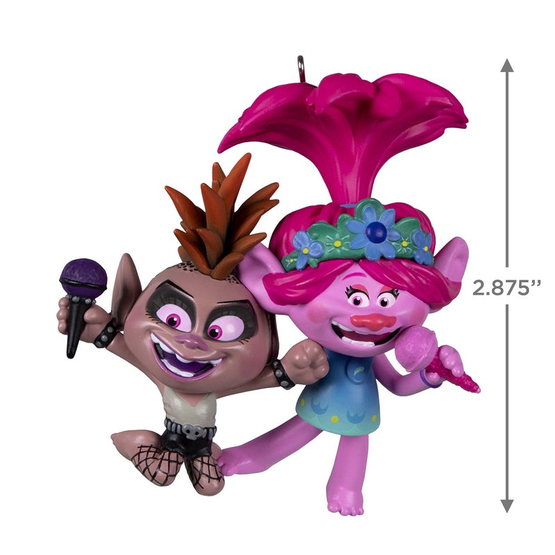 Hallmark Keepsake Christmas Ornament 2022, DreamWorks Trolls Friendship Rocks - Image 5