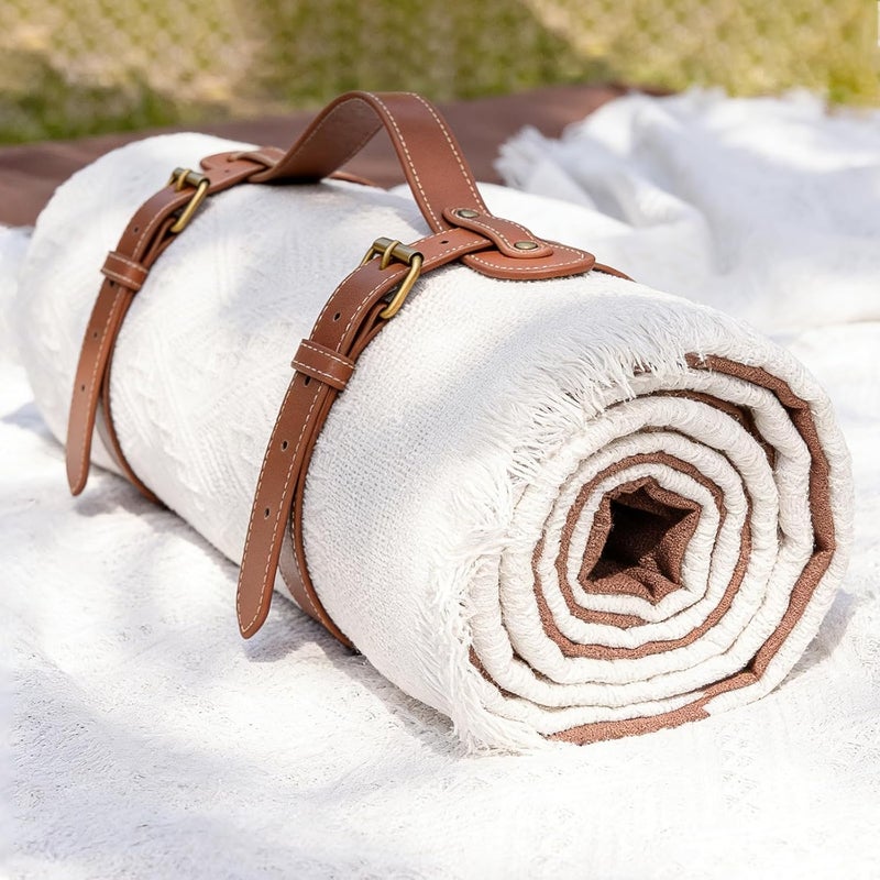 Tiny Land 2-in-1 Double Layer Waterproof Picnic Blanket and Mat - Image 1