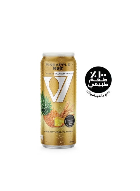 Vitamin Sparkling Drink 100% Natural Flavors - Pineapple