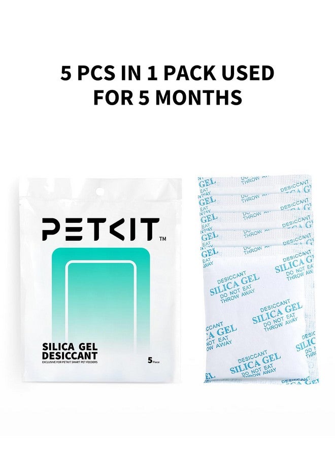 PETKIT Replaced Desiccant Bags for All Automatic Cat Dog Feeders -5 Packs, Pet Feeder Replaced Desiccant, Fresh Keeping - Image 2