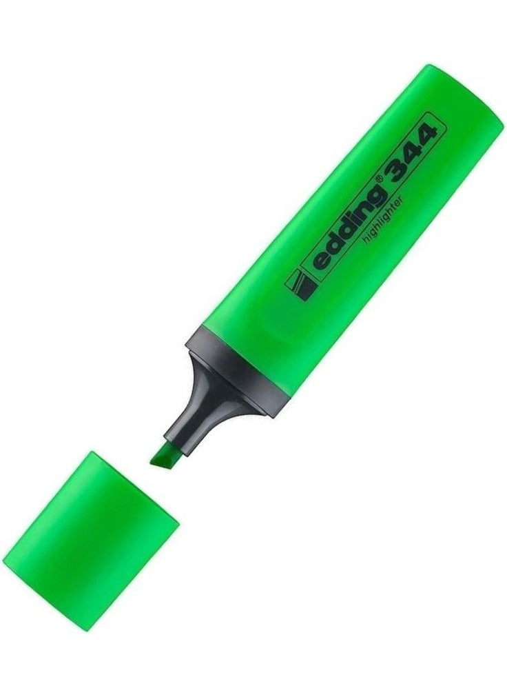 Edding Highlighter Pen (Green Yellow Pink) Marker Pen 3 Pieces 1 Pack Marker Pen Highlighter Colors 1 Pack  - Image 4