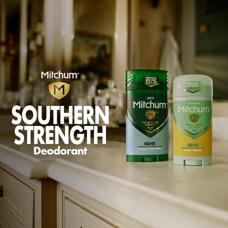 Mitchum Men Gel Antiperspirant Deodorant, Sport, 2.85 Ounce - 48 Hour Protection - Image 2