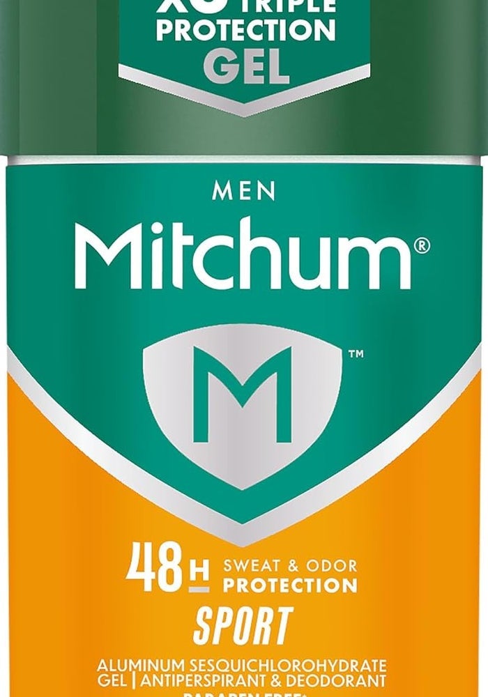 Mitchum Men Gel Antiperspirant Deodorant, Sport, 2.85 Ounce - 48 Hour Protection - Image 1