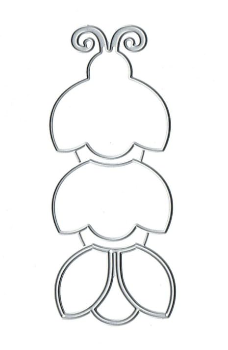 1Pc Cute Ladybug Shaker Metal Cutting Dies Stencil DIY Scrapbooking Embossing Tool Die Cuts Paper Card Album Template Mold Decoration Craft Metal Cutting Dies for Card Making ClearanceScrapbooking
