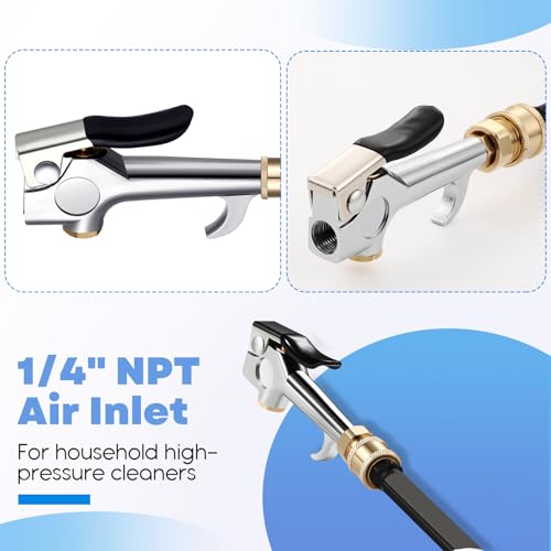 Threlaco 24" Air Filter, Radiator Cleaning Wand for High Efficiency Cooling Systems and Radiators, Water Air Cleaning Wands for Blow out Wash out Kit, Home Car Truck Power Washer Wand - Image 4