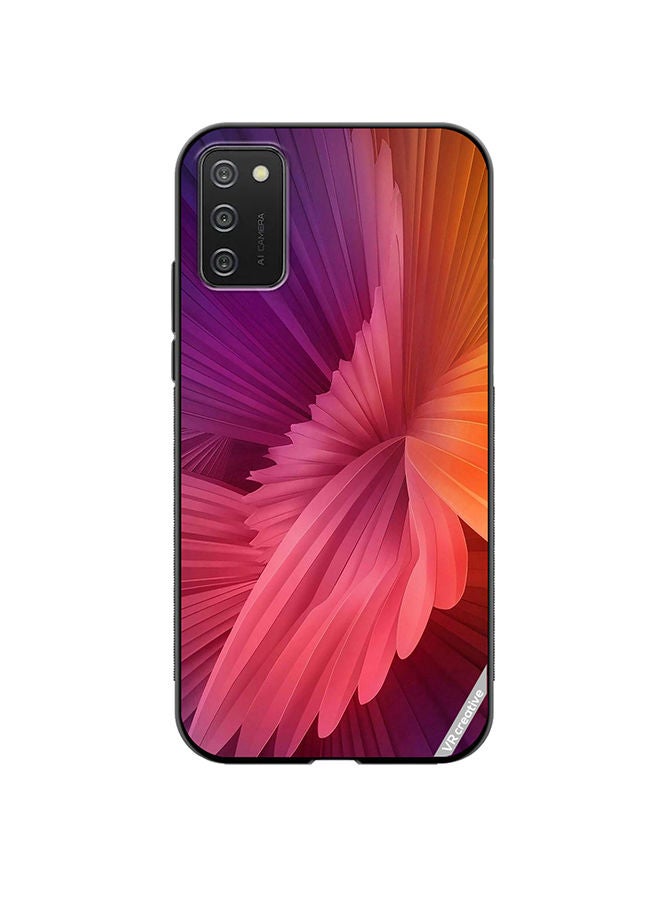 VR CREATIVE Protective Case Cover For Samsung Galaxy A03s Flower Design Multicolour - Image 1