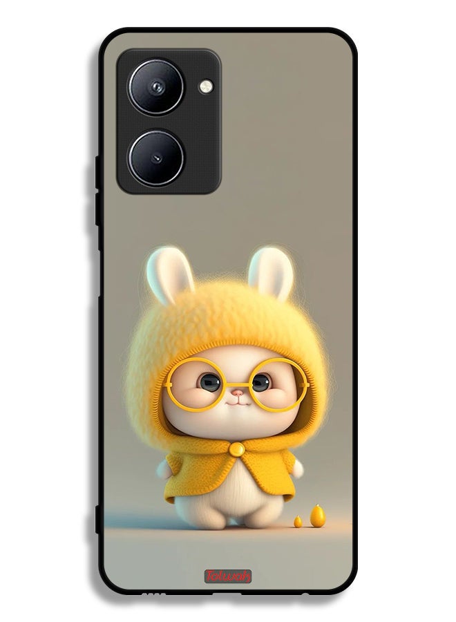 Tolwak Realme C33 Protective Case Cover Baby Rabbit - Image 2
