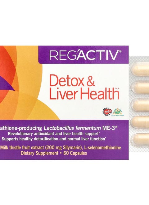Reg'Activ® Detox & Liver Health™ 60 Capsules