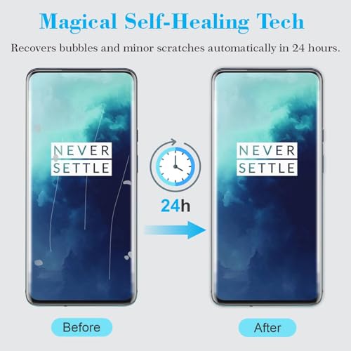 SupCares TPU Anti Glare Matte Unbreakable Membrane Screen Protector for OnePlus 7 Pro and OnePlus 7T Pro (6.67 Inch) With Easy Self Installation Kit | Fingerprint Working | Edge to Edge Coverage - Image 4