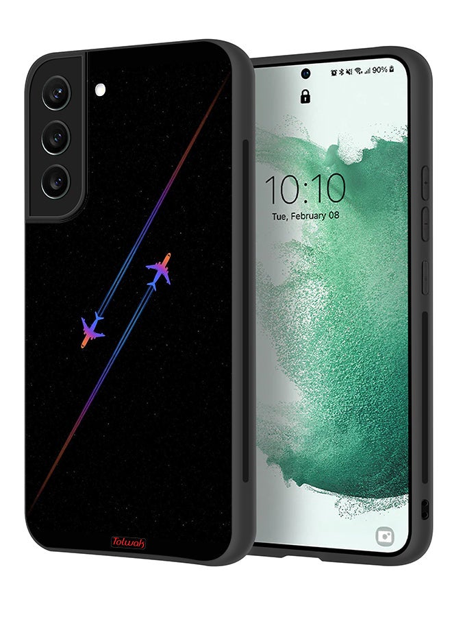 Tolwak Samsung Galaxy S22 5G Protective Case Cover Airplanes Art - Image 1