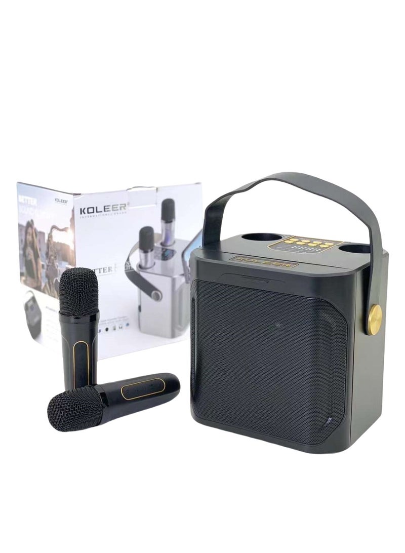 EBMINI Microphone Bluetooth Speaker With Microphone Singing Speaker All-In-One Machine