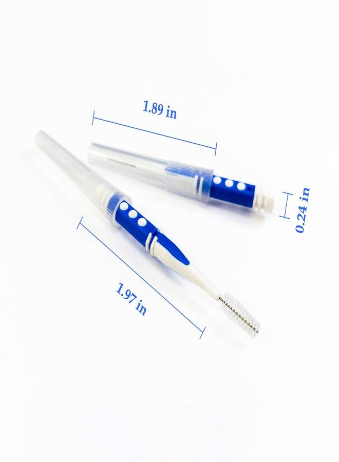 Wasser Vela Made in Taiwan 30 pcs 2-Color Handle Interdental Brush (L), Great Value, No Easy Break Wire - Image 5