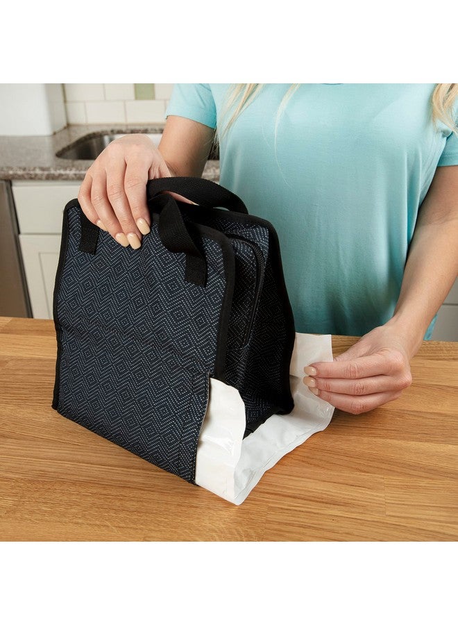 Dr. Brown's Dr. Brown's Fold & Freeze Bottle Tote, Travel Baby Bottle Insulated Cooler Bag, Store Up to 6 Baby Bottles, Black, BPA Free - Image 2