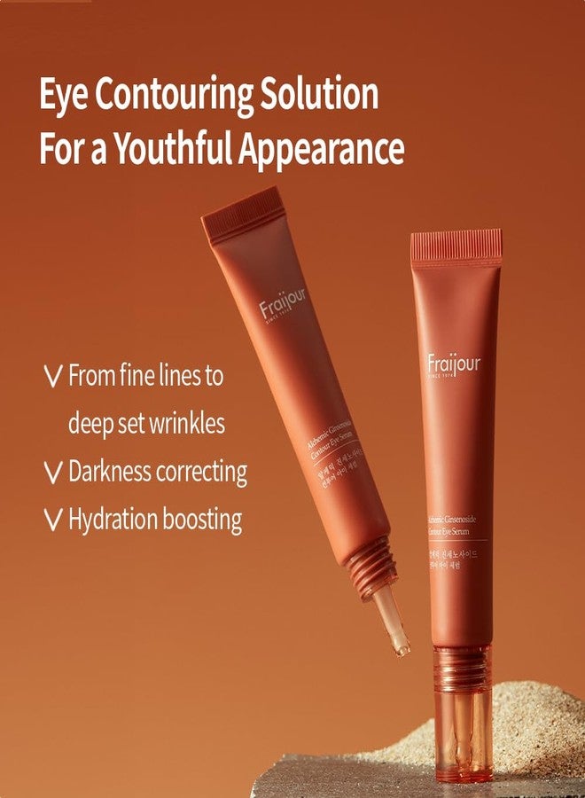 Fraijour Alchemic Ginsenoside Contour Eye Serum - Targeted Eye Treatment for Dark Circles, Fine Lines & Puffiness, With Ginsenoside & Phytochemicals, Hydrating & Firming, 0.85 fl. oz. - Image 2