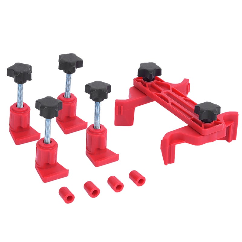 Camshaft Sprocket Locking Tool Universal Dual Cam Clamp - Reduces Repair Time Prevents Engine Damage Engine Timing Tool Kit for Petrol Diesel Dual Camshaft Engine Repair Small Engine Bays - Image 4