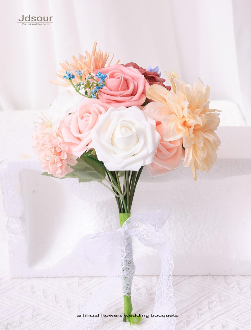 Jdsour 25pcs Artificial Flower - Image 2
