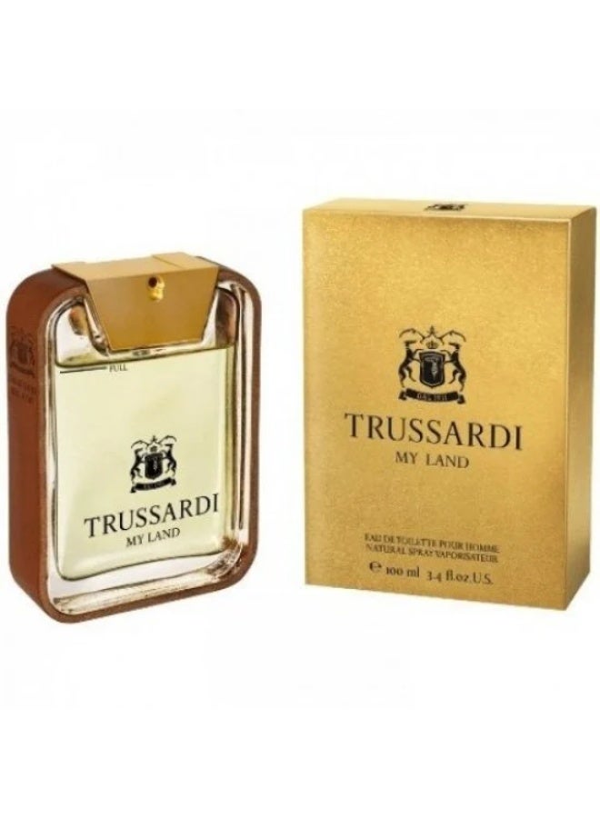 تروساردي عطر تروساردي ماي لاند الذهبي او دو تواليت 100مل - Image 1