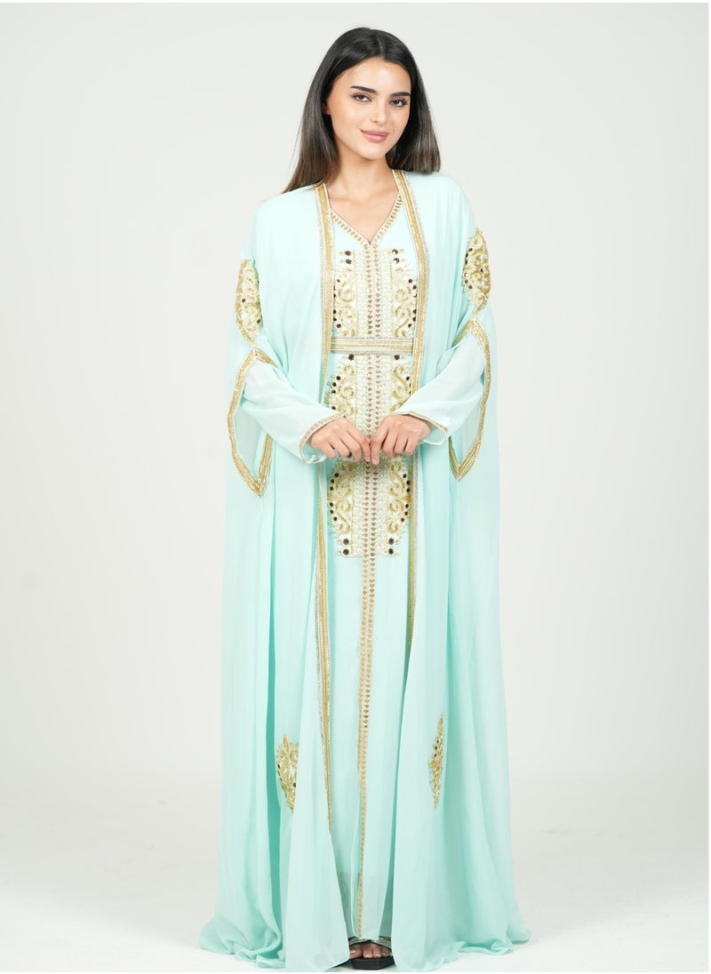 AL BENT AL SHARQIEH women kaftan dress jalabia 