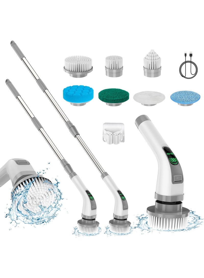 فرشاة تنظيف كهربائية متعددة الوظائف 7 في 1 – تنظيف سهل وفعال لجميع الأسطح - Image 1