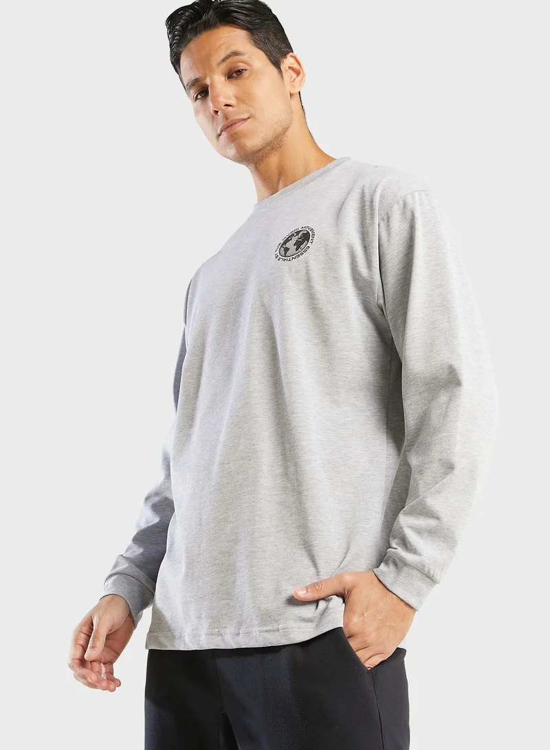 The Giving Movement Regular Fit Printed T-Shirt