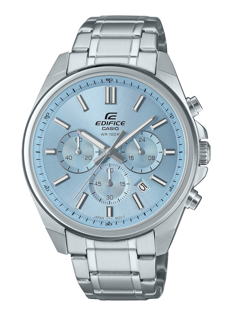 Edifice Analog Chronograph Stainless Steel Men's Watch EFV-650D-2BV