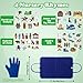 Aizweb Felt Board Bible Stories Set Flannel Board Stories for Preschool Learning ActivitiesBible Toys for Kids Noahs Ark David and Goliath Jonah and The Whale Jesus Nativity SetChristian Toys - Image 4