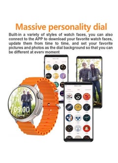 Mi techo FT42  1.6 Inch AMOLED Display Ultra Smart Watch and WA04 Genuine Leather Wallet Combo  - Image 3