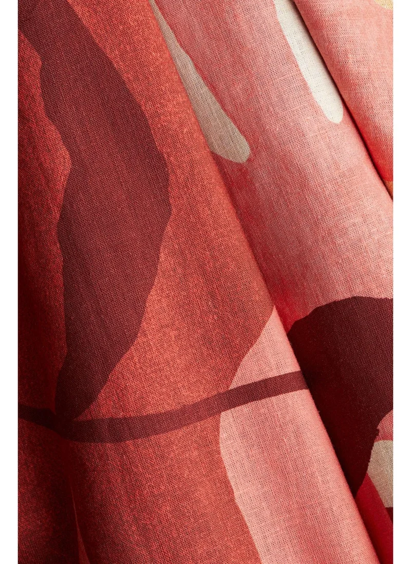 H&M Linen-blend mini dress